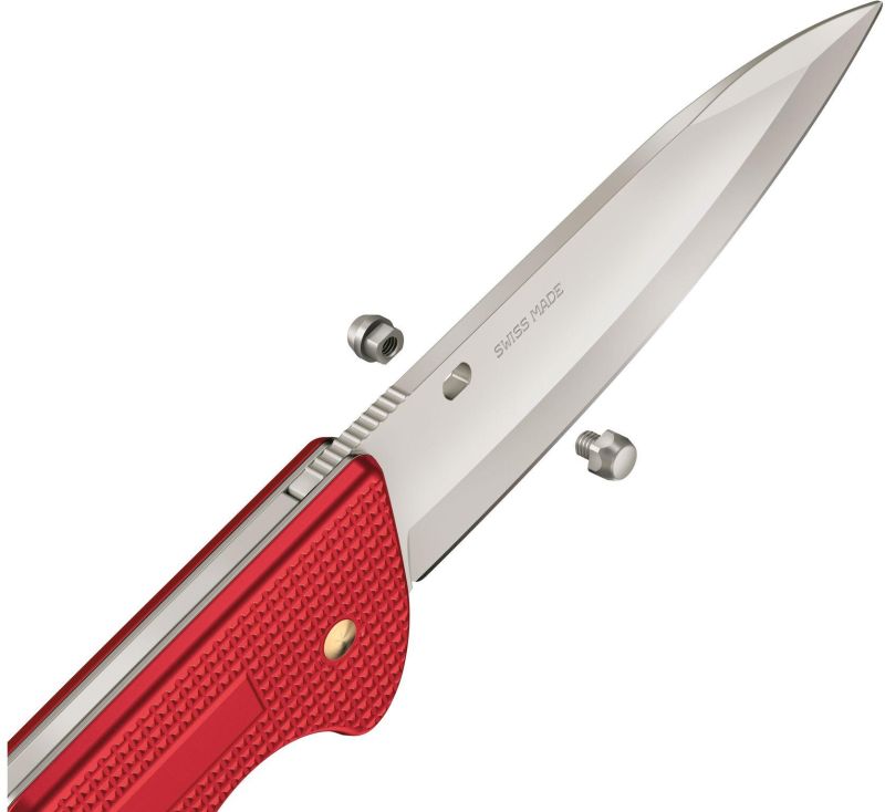 VICTORINOX Zatvárací nôž EVOKE ALOX - red (0.9415.D20)