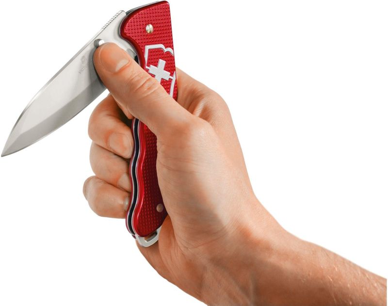 VICTORINOX Zatvárací nôž EVOKE ALOX - red (0.9415.D20)