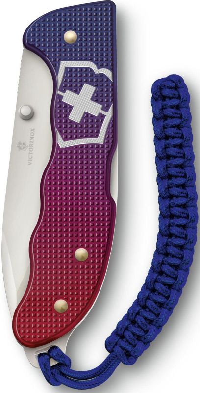 VICTORINOX Zatvárací nôž EVOKE ALOX - blue / red (0.9415.D221)