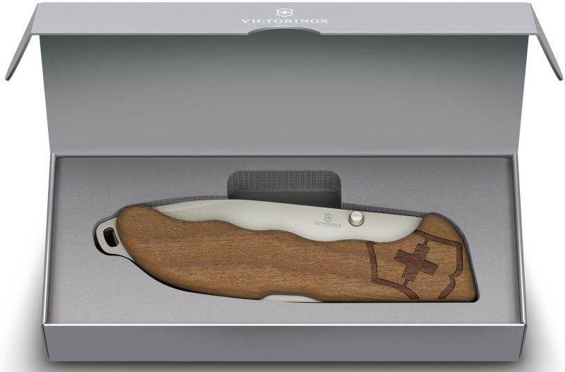 VICTORINOX Zatvárací nôž EVOKE ALOX - walnut wood (0.9415.D630)