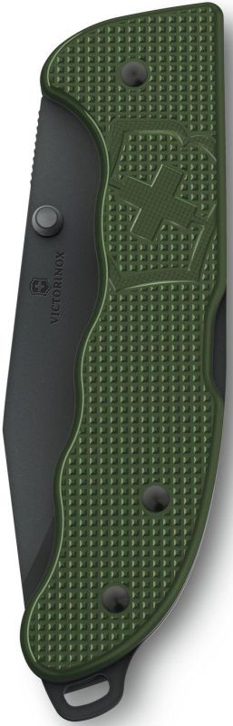 VICTORINOX Zatvárací nôž EVOKE BSH ALOX - olive (0.9425.DS24)