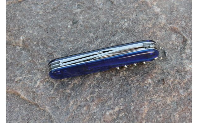 VICTORINOX Zatvárací nôž SPARTAN - modrý transparentný (1.3603.T2)