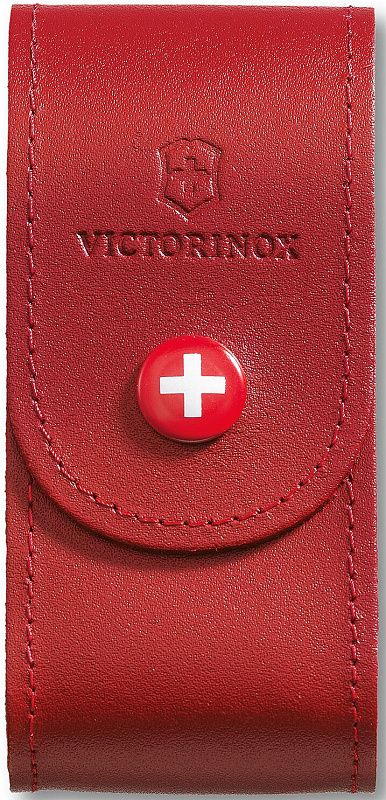 VICTORINOX Kožené puzdro široké - červené (4.0521.1)