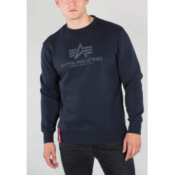 ALPHA INDUSTRIES Mikina Basic Sweater - modrá (178302/07)