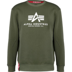 ALPHA INDUSTRIES Mikina Basic Sweater - dark green (178302/257)