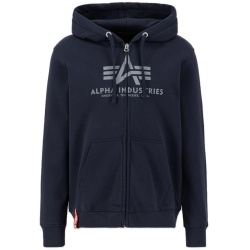 ALPHA INDUSTRIES Mikina Basic Zip Hoody - rep.blue (178325/07)