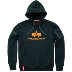 ALPHA INDUSTRIES Mikina Basic Hoody - dark petrol (178312/353)