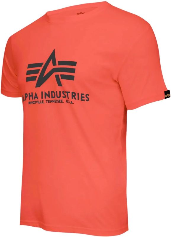 ALPHA INDUSTRIES Tričko BASIC - radiant red (100501/711)