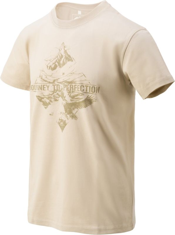 HELIKON Tričko Mountain Stream - khaki (TS-MOS-CO-13)