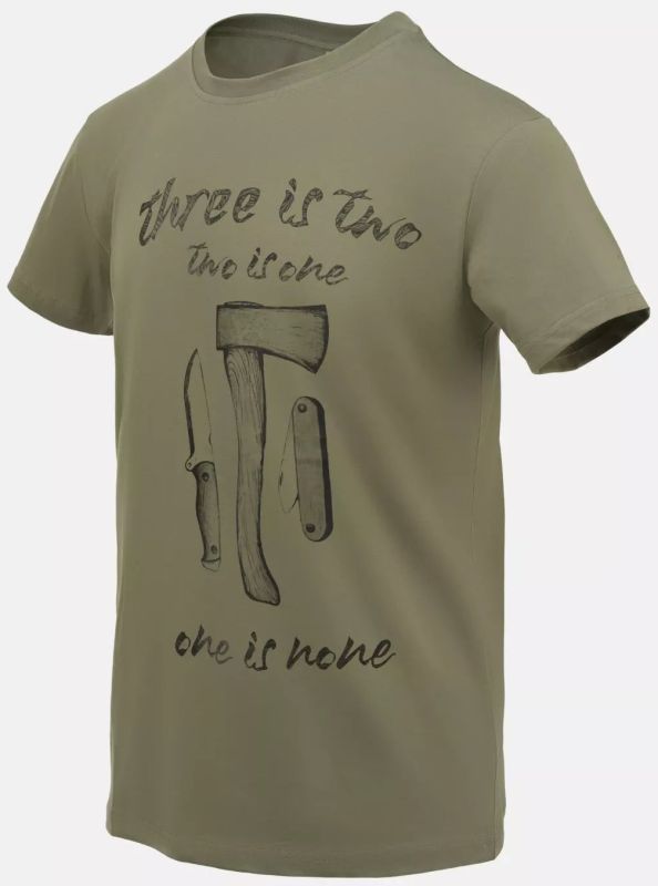 HELIKON Tričko One is none - olive green (TS-ONN-CO-02)