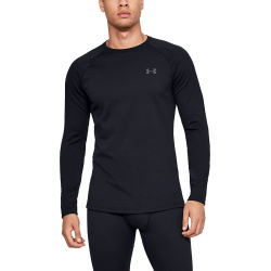 UNDER ARMOUR Tričko s dlhým rukávom Packaged Base 3.0 Crew - čierne (1343243-001)