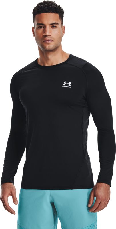 UNDER ARMOUR Tričko s dlhým rukávom HG Armour Fitted LS - čierne (1361506-001)