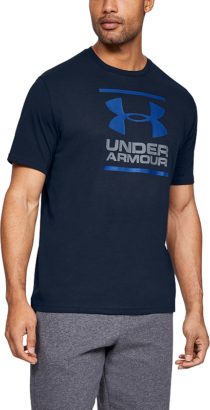 UNDER ARMOUR Tričko GL Foundation SS T - navy (1326849-408)