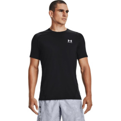 UNDER ARMOUR Tričko HG Armour Fitted SS - čierne (1361683-001)