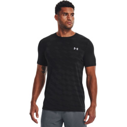 UNDER ARMOUR Tričko Seamless Radial SS - čierne (1370448-001)