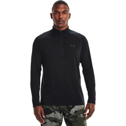 UNDER ARMOUR Tričko s dlhým rukávom UA Tech 1/2 Zip 2.0 - čierne (1328495-001)