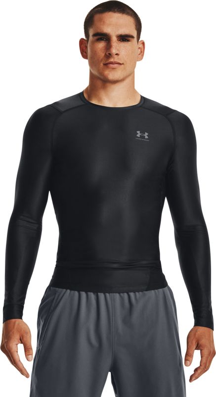 UNDER ARMOUR Tričko s dlhým rukávom HG IsoChill Comp LS - čierne (1365227-002)