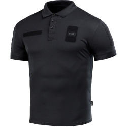 M-TAC Tričko Polo Elite Tactical Coolmax - black (80010002)