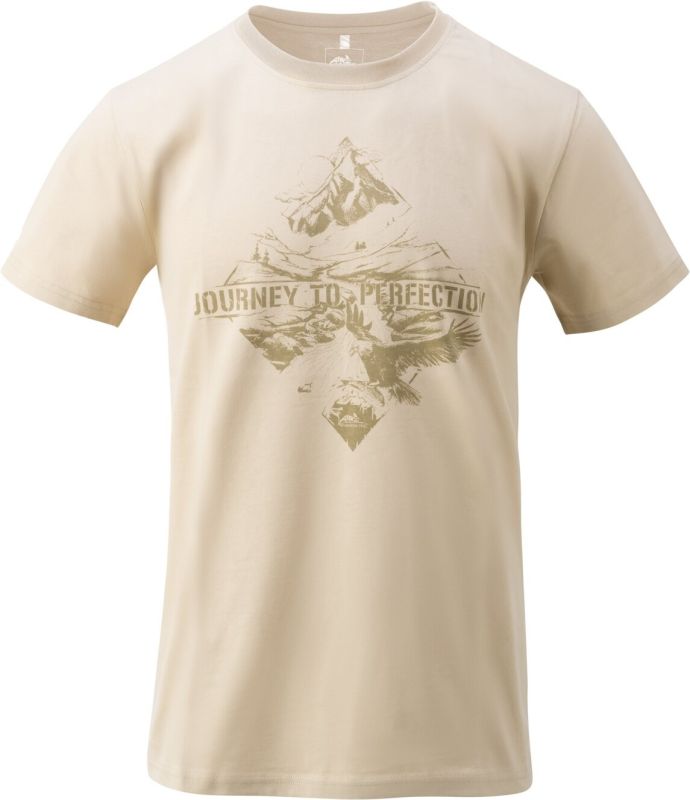 HELIKON Tričko Mountain Stream - khaki (TS-MOS-CO-13)