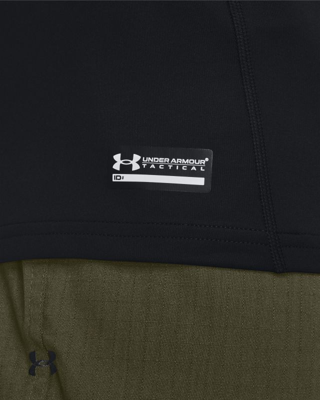 UNDER ARMOUR Tričko s dlhým rukávom Tac Crew CGI Base - čierne (1365389-001)