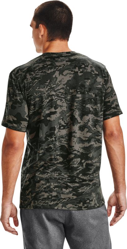 UNDER ARMOUR Tričko ABC Camo SS - zelené (1357727-310)