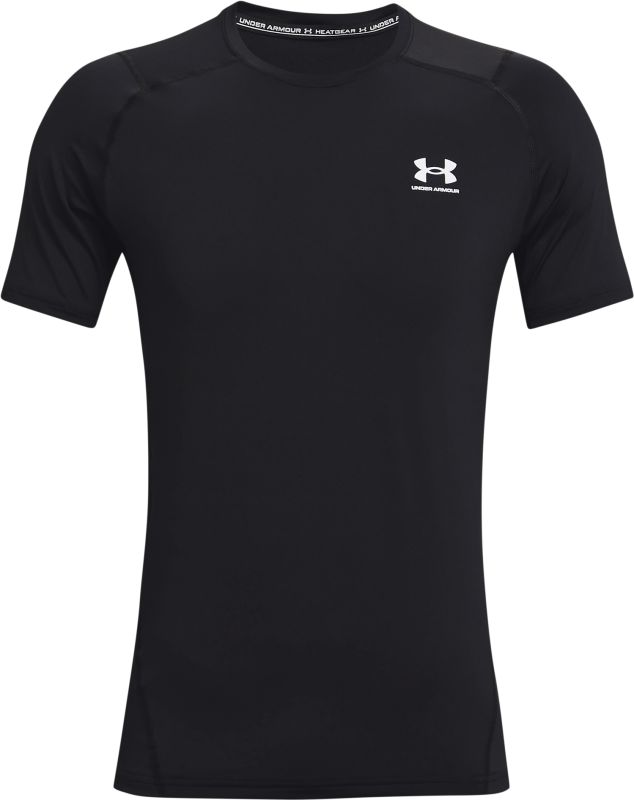 UNDER ARMOUR Tričko HG Armour Fitted SS - čierne (1361683-001)