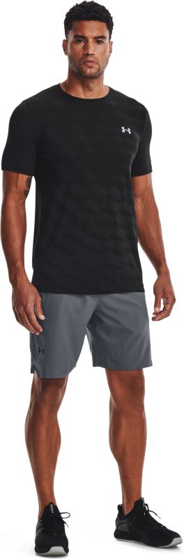 UNDER ARMOUR Tričko Seamless Radial SS - čierne (1370448-001)