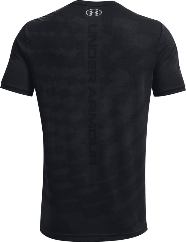 UNDER ARMOUR Tričko Seamless Radial SS - čierne (1370448-001)