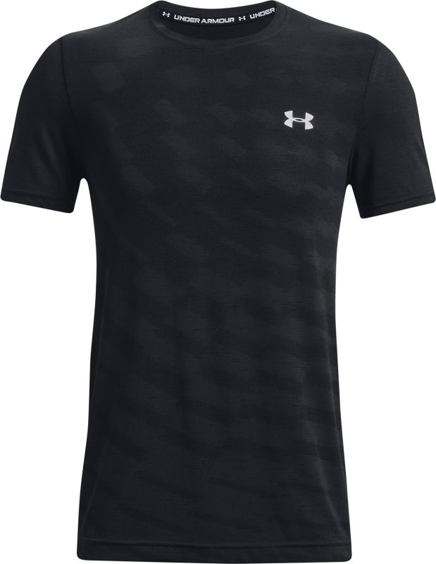 UNDER ARMOUR Tričko Seamless Radial SS - čierne (1370448-001)