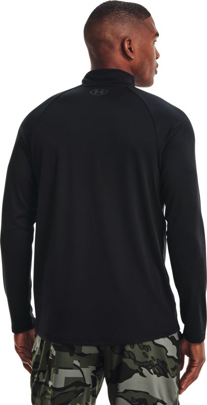 UNDER ARMOUR Tričko s dlhým rukávom UA Tech 1/2 Zip 2.0 - čierne (1328495-001)