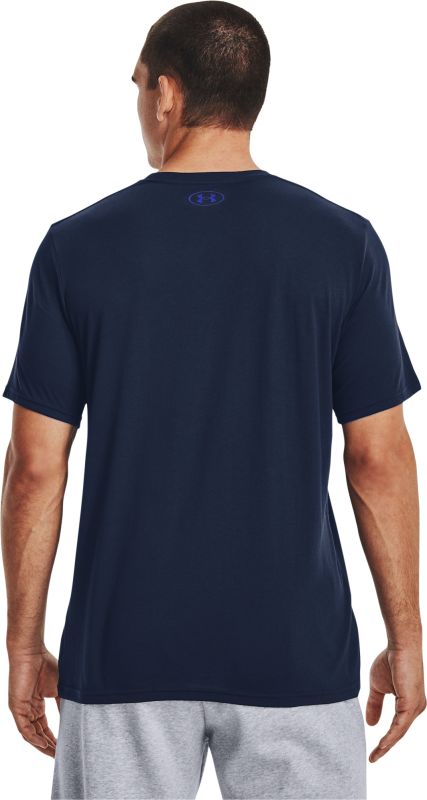 UNDER ARMOUR Tričko Team Issue Wordmark Ss - navy (1329582-408)