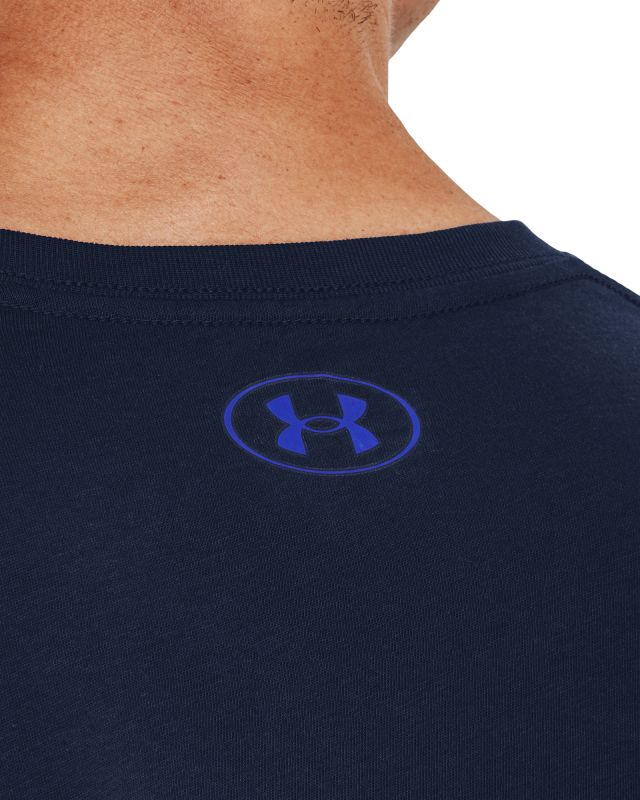 UNDER ARMOUR Tričko Team Issue Wordmark Ss - navy (1329582-408)