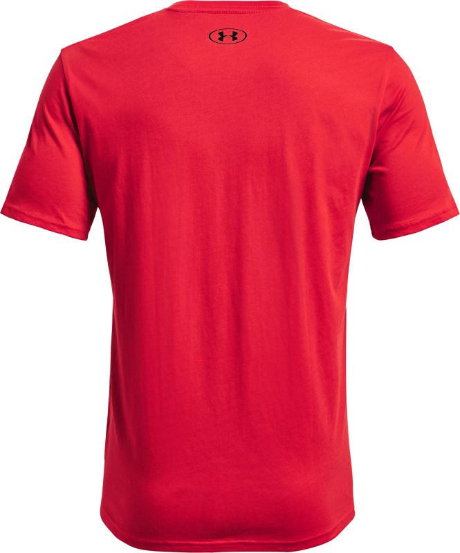 UNDER ARMOUR Tričko Sportstyle Logo Ss - červené (1329590-601)