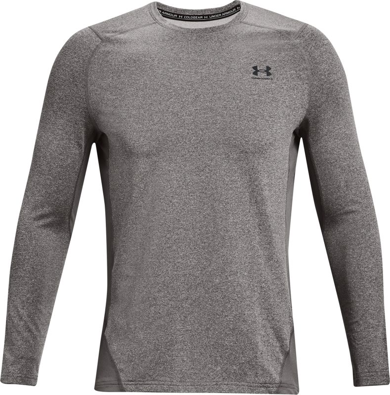 UNDER ARMOUR Tričko s dlhým rukávom CG Armour Fitted Crew - šedé (1366068-020)