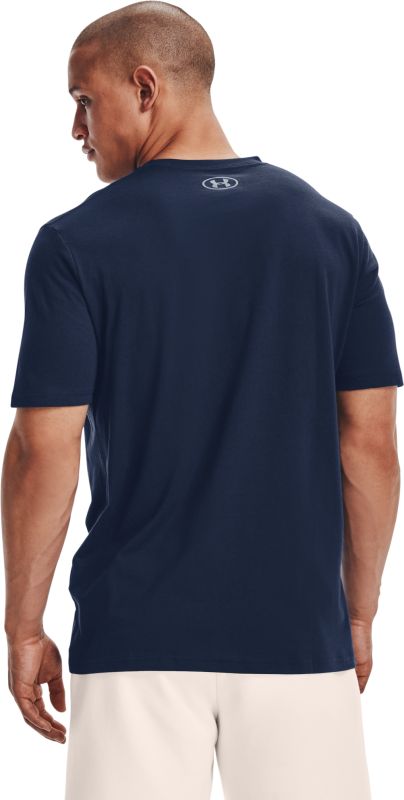 UNDER ARMOUR Tričko Sportstyle Logo Ss - navy (1329590-408)