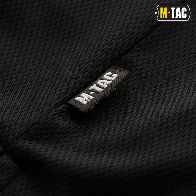 M-TAC Tričko Polo Elite Tactical Coolmax - black (80010002)