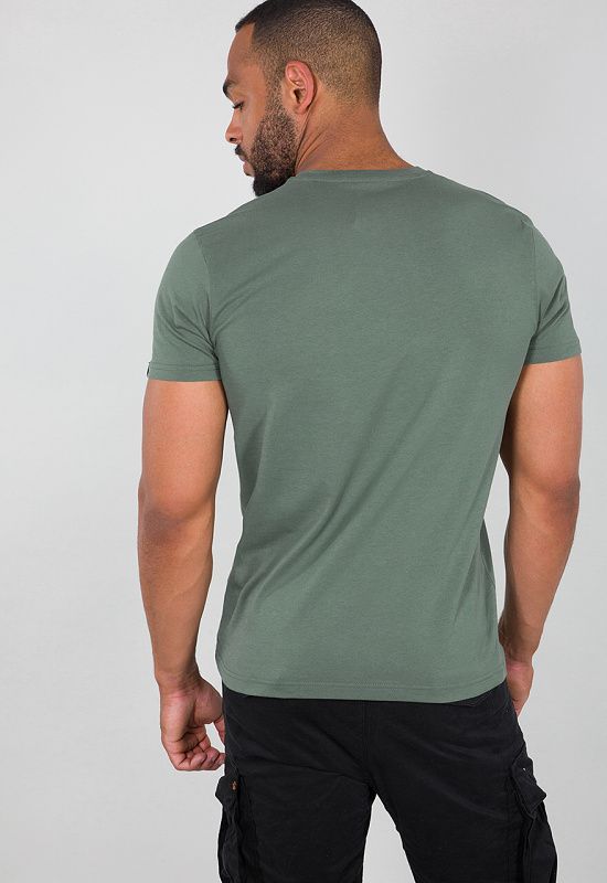 ALPHA INDUSTRIES Tričko BASIC - vintage green (100501/432)