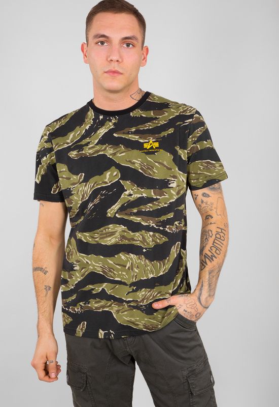 ALPHA INDUSTRIES Tričko Tiger Camo - camo (196501/447)