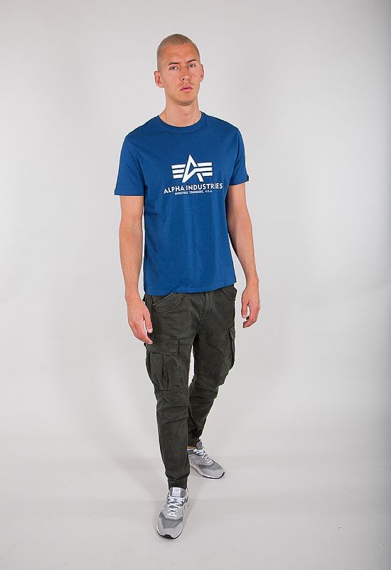 ALPHA INDUSTRIES Tričko BASIC - nasa blue (100501/539)