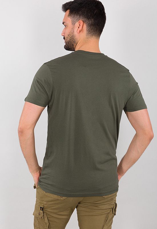 ALPHA INDUSTRIES Tričko Alpha Industries T - dark olive (126505/142)