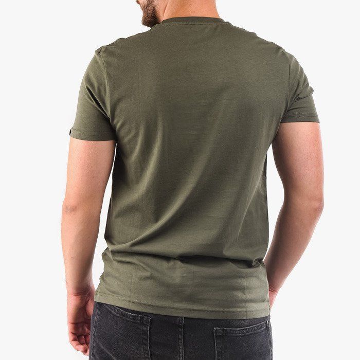 ALPHA INDUSTRIES Tričko Box Logo T - dark olive (198505/142)