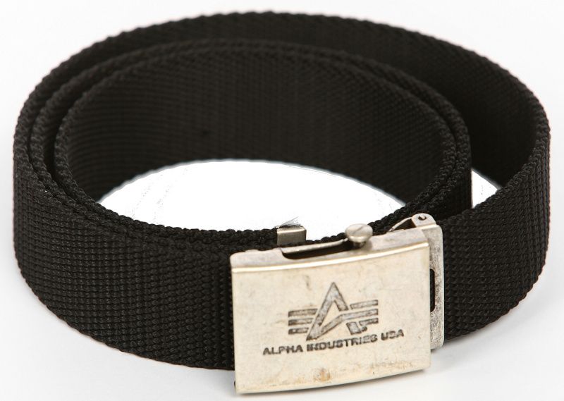 ALPHA INDUSTRIES Opasok Heavy Duty Belt - čierny (100906/03)