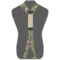 WARRIOR SlimLine Harness, Elastic Back - multicam (W-EO-SLH-MC)