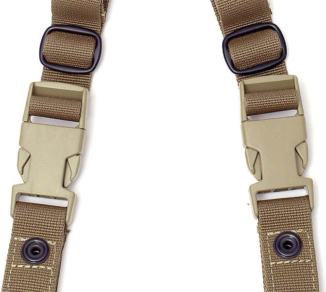 WARRIOR Opasok Low Profile Harness - coyote (W-EO-LBH-CT)