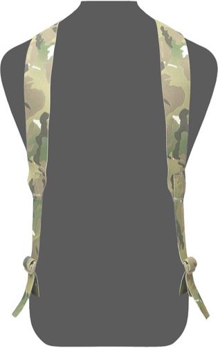 WARRIOR Opasok SlimLine Harness, Elastic Back - multicam (W-EO-SLH-MC)