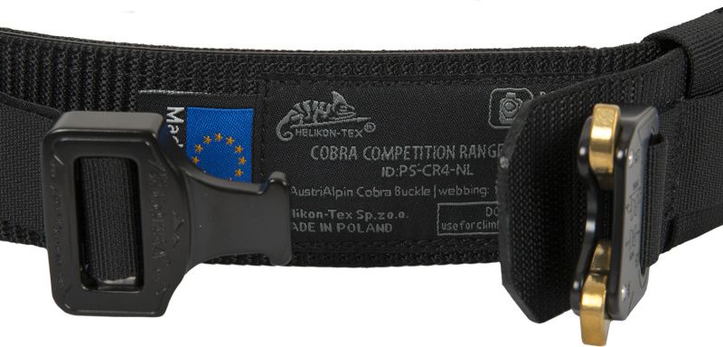 HELIKON Opasok COBRA Competition Range Belt (45mm) - čierny (PS-CR4-NL-01)