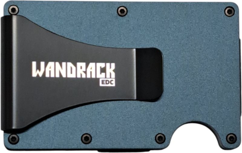 WANDRACK EDC peňaženka - navy blue aluminium