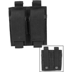 MILTEC MOLLE Double Pouch na zásobník pre pištoľ - black (13495502)