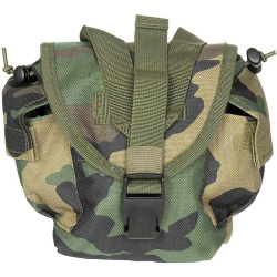 MFH MOLLE Pouch pre poľnú fľašu - woodland (30621T)