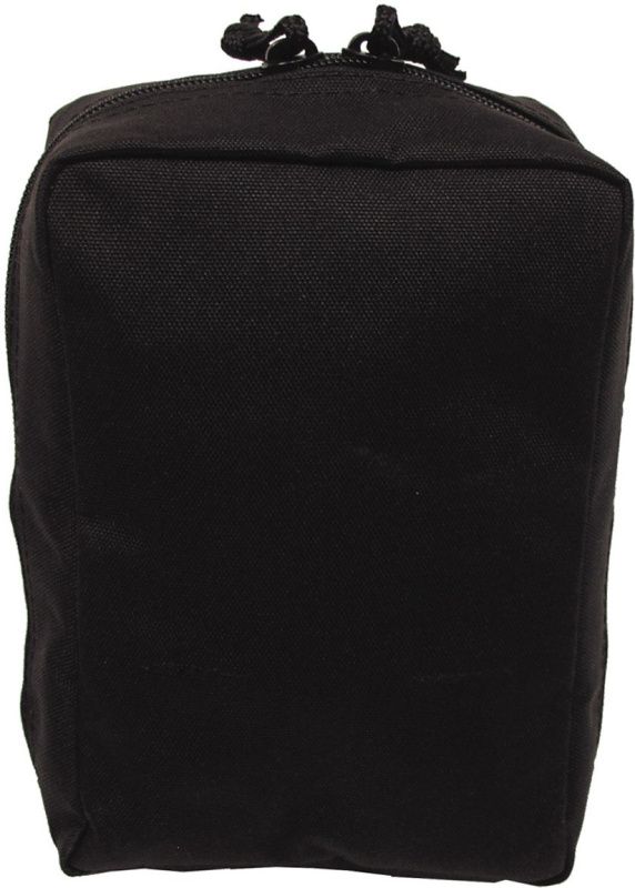 MFH MOLLE Utility pouch, small 19x7x13, vertikálne - čierny (30613A)